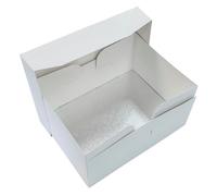 Culpitt 16" x 12" (406 x 304mm) Silver Cake Board & Matching Oblong Box