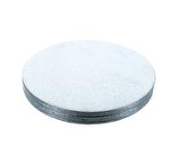 Culpitt 5mm Thick Round Silver Cake Board, Strong Round Cake Board, 5mm Thick, Pack of 5-12 inch,Silver],ECOR12F