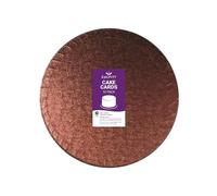 Culpitt 7" Round Cake Boards | Brown | 2.7mm Cards For Celebration Desserts, Birthday Treats, Tiered Sponge, Cupcakes, and More! 7 inch, Pack Of 10