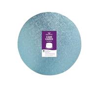 Culpitt 7" Round Cake Boards | Light Blue | 2.7mm Cards For Celebration Desserts, Birthday Treats, Tiered Sponge, Cupcakes, and More! 7 inch, Pack Of 10