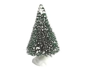 Culpitt Bristle Christmas Tree Cake Topper, Realistic Snow Tipped Fir Tree For Festive Cake or Table Decoration, 62mm - Pack of 3