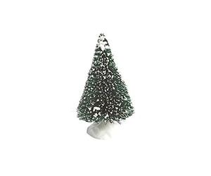 Culpitt Bristle Christmas Tree Cake Topper, Realistic Snow Tipped Fir Tree For Festive Cake or Table Decoration, 62mm - Pack of 12