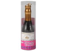 Culpitt Champagne Bottle Candle | 10cm | Birthday Cake Candle for Extra Special Celebrations - 100mm Tall