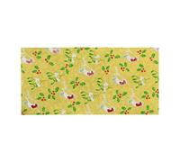 Culpitt Christmas Cake Boards | 8" x 4" | Gold Robin Rectangular Cake Cards, 3mm Thick Card Plates For Presenting & Displaying Festive Bakes, Desserts, Yule Logs - 5 Pack