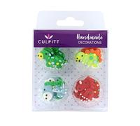Culpitt Dinosaurs Sugar Pipings, Single, Pack of 12