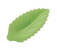 Culpitt Edible Large Green Wafer Rose Leaf Decoration (Pack of 1, Total 1000)