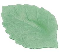 Culpitt Edible Small Green Wafer Rose Leaf Decorations (Pack of 1, Total 1000)