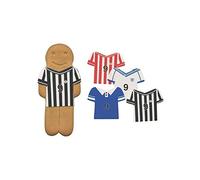 Culpitt Football Shirts Assorted Edible Sugar Decorations (Pack of 1, Total 160)