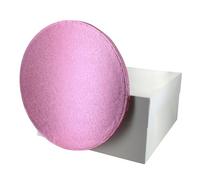 Culpitt Light Pink Board & Box Set | 8" (20cm) | White Cake Box & Drum, Box And Cake Board, Storage & Transport Combo