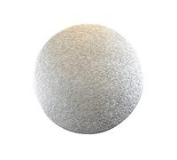 Culpitt Ltd Cut-Edge Round Boards, Packs of 5, Cake Decorating Wedding Support Cards 1.8 mm, 11-Inch, silver