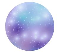 Culpitt Masonite Cake Board, Strong Thin Cake Board, Round Cake Drum, Celestial Stars Design - 12 inch