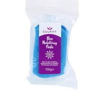Culpitt Modelling Paste, Blue, Sugarpaste, Gumpaste For Cake Decorating, Flowers, Animals, Figures, Models - Sets Hard, 100g
