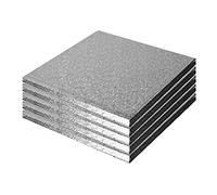 Culpitt Pack of 5 Square Cake Drum Boards 12 in 304mm x 13mm (Pack of 5)