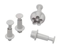 Culpitt Plunger Cutters - Blossom 4 sizes for Cake Decorating
