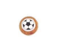 Culpitt Printed Football Edible Sugar Decorations (Pack of 1, Total 405)