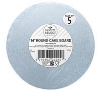 Culpitt Select 14" (35.5cm) Round Cake Boards - 5 Pack