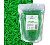 Culpitt Select 500g Green Sugar Strand Sprinkles