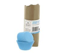 Culpitt Select Blue Baking Cases, Greaseproof Paper Baking Cups, 50mm Cupcake Cases - Extra Large Pack of 250