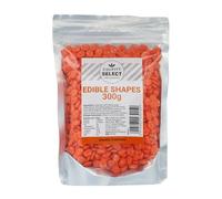 Culpitt Select Edible Pumpkin | Orange Cake Sprinkle Decorations For Cakes, Cupcakes, Cookies, Ice Cream, and Desserts, Shapes | Halloween & Autumn Sprinkles | 300g