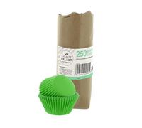 Culpitt Select Green Baking Cases, Greaseproof Paper Baking Cups, 50mm Cupcake Cases - Extra Large Pack of 250