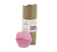 Culpitt Select Pink Baking Cases, Greaseproof Paper Baking Cups, 50mm Cupcake Cases - Extra Large Pack of 250