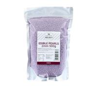 Culpitt Select Purple Pearls | 2mm | Edible Cake Decorations - 500g