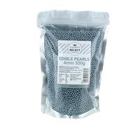 Culpitt Select Silver Grey Pearls | 4mm | Edible Cake Decorations - 500g