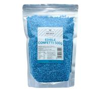Culpitt Select Sprinkles | Blue Sugar Confetti, Edible Cake Decorations For Cakes, Cupcakes, Cookies, Ice Cream, and Desserts | 500g