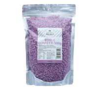 Culpitt Select Sprinkles | Purple Sugar Confetti, Edible Cake Decorations For Cakes, Cupcakes, Cookies, Ice Cream, and Desserts | 500g