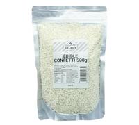 Culpitt Select Sprinkles | White Sugar Confetti, Edible Cake Decorations For Cakes, Cupcakes, Cookies, Ice Cream, and Desserts | 500g