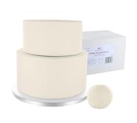 Culpitt Super Soft Sugar Paste | 5kg | Ivory Fondant Icing For Cake Covering, Ready To Roll, Easy To Use - 5kg