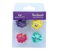 Culpitt Under The Sea Sugar Pipings - Pack of 12 Cake Decorations - Single Pack