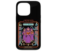 Cult Book Club Sci Hi Horror Retro Vintage Funny Adult Humor Case for iPhone 13 Pro