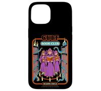 Cult Book Club Sci Hi Horror Retro Vintage Funny Adult Humor Case for iPhone 15
