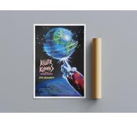 Cult Classic Movie Posters Killer Klowns From Outer Space Wall Art (A4 Size 21cmx29.7cm)