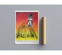 Cult Classic Movie Posters Planet Of The Apes Wall Art (A3 Size 29.7cmx42cm)