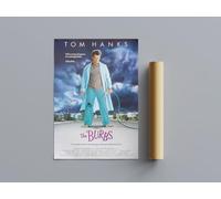 Cult Classic Movie Posters The Burbs Wall Art (A4 Size 21cmx29.7cm)