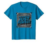 Cult Classic: Not Popular, Just Perfect Movie Lover Art T-Shirt, Kids, Sapphire, 8 Years