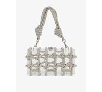 Cult Gaia Womens Cult Gaia Bess Rhinestone-Embellished Acrylic Shoulder Bag Clear