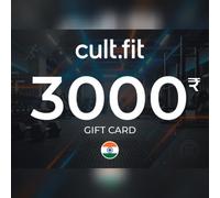 Cult Gift Card 3000 INR Key - INDIA