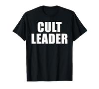 Cult Leader Aesthetic Ironic Dark Humor Pun Statement Design T-Shirt
