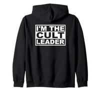 Cult Leader Square Graphic Zip Hoodie