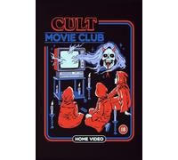 Cult Movie Club Notebook: With dimensions of 6x9 inches, features wide-ruled paper spanning 110 lined pages, perfect for taking notes, planning, and brainstorming.