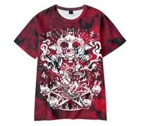 Cult of The Lamb Bonfire Ritual Vintage 90s T-Shirt Merch Men Short Sleeve Women Funny Tee Unisex (3XL) Black