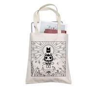 Cult Of The Lamb Tote Bag Cute Trendy Cartoon Game Gift Video Game Handle Bag Gamer Gift One Of The Best Games Shoulder Bag (TB, Cult Of The Lamb Tote-PY3)