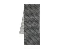 Cult patterned scarf - Black One Size