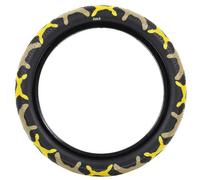 Cult Vans Waffle 12´´ X 2.2 Rigid Urban Tyre 12´´ x 2.2 Yellow Camo / Black
