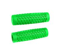 CULT X Vans Motorcycle 7/8 Inch Waffle Grips | Green | Without Flange