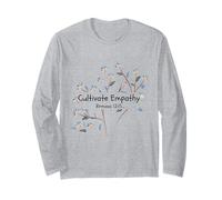 CULTIVATE EMPATHY Women Design Bible Verse Long Sleeve T-Shirt