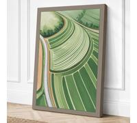 Cultivated Patterns Modern Canvas Wall Art Print 36x24 Inch (91 x 61 cm)